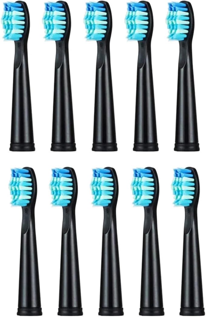 Brush Head Electric Toothbrush Heads ReplaceableCompatible for SG-507B/908/909/917/610/659/719/910/575/551/548(10pcs Pink)