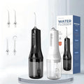 Water Flosser Cordless with 260ML Removable Tank 4 Cleaning Modes Oral Irrigator for Braces and Sensitive Gums(White)