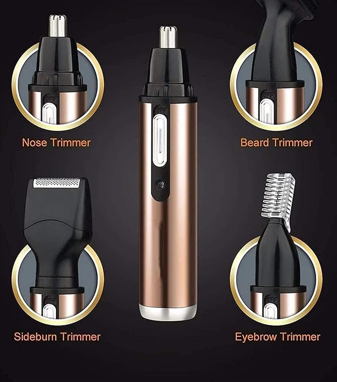 Ear and Nose Hair Trimmer Clipper - Professional Eyebrow &amp Facial Hair Trimmer for Men Women Trimmer with Waterproof Easy Cleansing