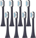 4/8/12/16PCSCompatible for XIAOMI MIJIA T302 Replacement Toothbrush Heads Sonic Brush(T302 Purple-8pcs)