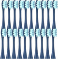 20/50/100PCS Blue Replacement Brush Head Compatible for Oclean X/X PRO/ Z1/ F1/ One/Air 2 /SE Soft Dupont Bristle Sonic Nozzles(20Blue)