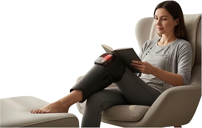 Cordless Leg Massager Electric Portable for Relaxation and Pain Relief