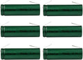 Kastar 6 Pcs Li-ion Battery Replacement for Philip Norelco Shaver Razor RQ1095 RQ1250 RQ1260 RQ1270 RQ1280 RQ1290 Smarttouch-XL RQ1050 RQ1060 RQ1065 RQ1070 RQ1075 RQ1085
