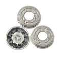 B15C 9 Piece Shaving Shaver Head Double Ring Blade Replacement AccessoriesCompatible For FlycoCompatible For Razor FR6