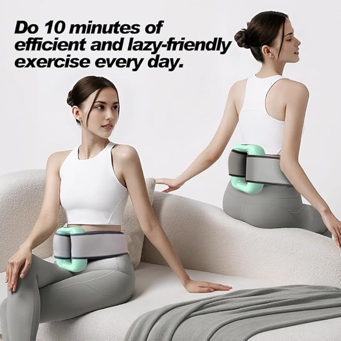 Deep Tissue &amp Percussion Muscle Massage Guns with Waist Belt for Women and Men Adjustable Intensity &amp Speed Super Quiet Portable Ideal Gifts（Green） Good Travel Massage Gun