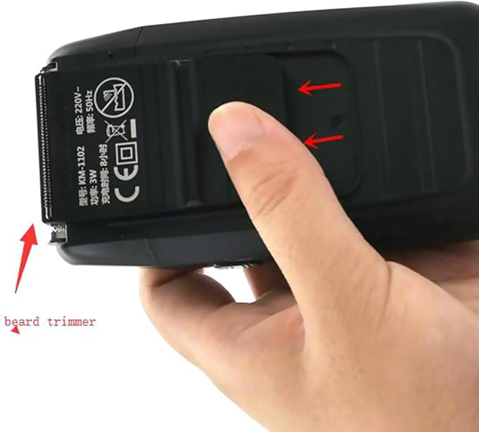 Electric Shavers for Men Double Foil Shaver for Beard&amp Bald Head Electric Razor Ideal Gift for Men