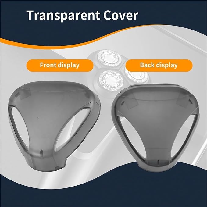 Replace Head Protection Cap Cover Compatible for Philips Shaver HQ8 PT815 PT860 PT861 PT880 AT890 AT891 AT893 AT894 AT910 Shaver Hats(2pcs)