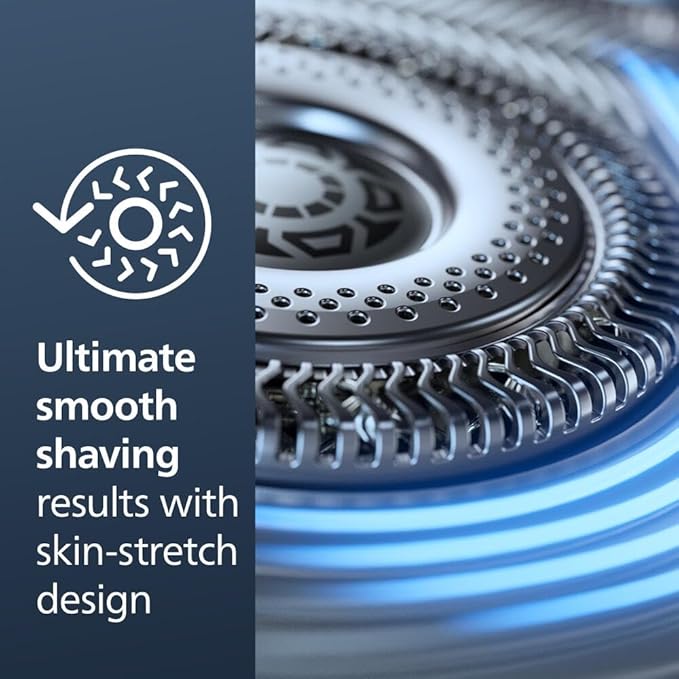 Philips Norelco Shaver Series 9000 Prestige Special Edition Wet &amp Dry Electric Shaver Lift/Cut &amp SenseIQ Technology Nose &amp Precision Trimmer Cleaning Pod &amp Premium Case SP9842/85