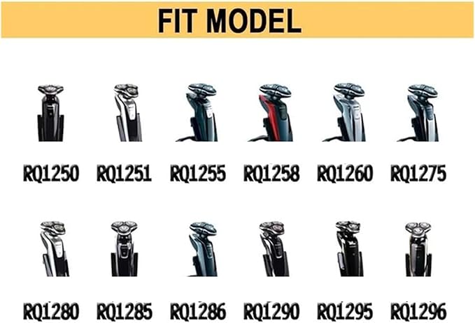 RQ12 Replacement Shaver HeadCompatible for PhilipsRQ11 RQ10Compatible for Sensotouch3D 1260X1280X1290XRq1180