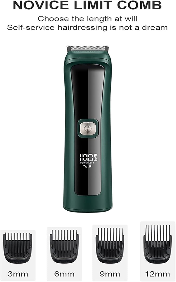 BAHREL Beard Trimmer for Men Electric Shaver Rechargeable All in One Mens Beard Grooming Kit for Mustache Body Nose Ear Hair Facial Electric Razor for Men Gifts