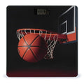 Basketball Scale for Body Weight Digital Bathroom Scale Toughened Glass High Precision Scales for Body Weight with Large LCD Backlight Display Weight Scales