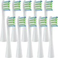 Compatible for Toothbrush Heads X/X PRO/Z1/ F1 One Air 2 Hair Brushes All(10pcs White)