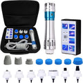 Shockwave Therapy Machine Electromagnetic Extracorporeal Shock Wave Therapy Device Body Massage Impulse Gun Deep Tissue Muscle Massager with 7 Massage Heads for Body Muscle Relaxation Pain Relief