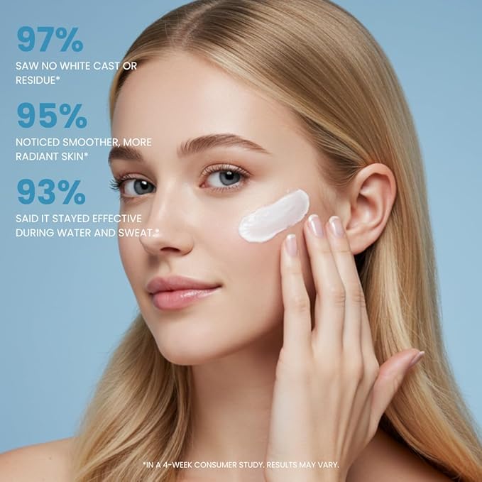 Multi Rejuvenating Vit-Day Protector Sunscreen SPF 40 – 20% Zinc Oxide Mineral Face Sunscreen | Invisible Reef-Safe Water-Resistant Hydrating SPF with Hyaluronic Acid | 4.0 oz