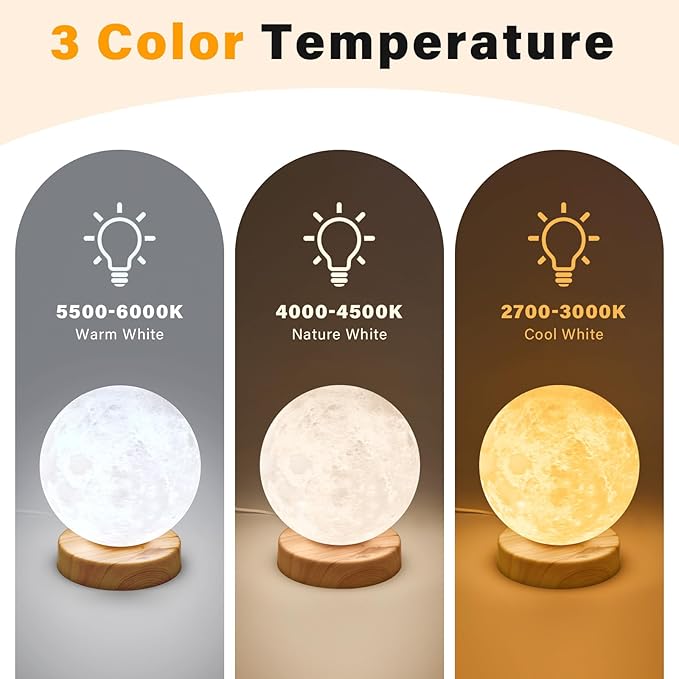 Light Therapy Lamp10000 Lux Sun Lamp with 3 Color TemperaturesStepless BrightnessTimer &amp Memory Function Happy Sunlight LampFull Spectrum Light with Remote Control for Home Office