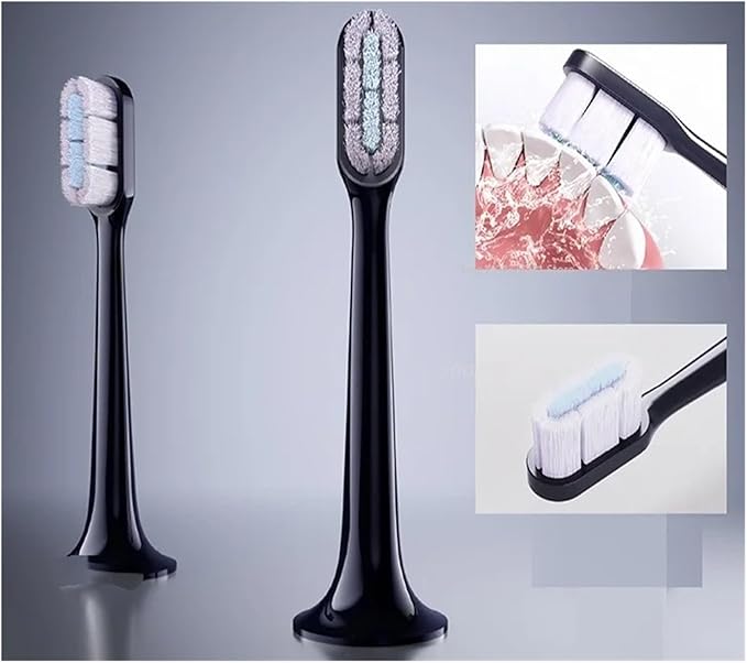 Compatible for Xiaomi Mijia Toothbrush Head T700 Electric Waterproof Soft Health Replacement Bristles 2/4/6Pcs(6pcs)