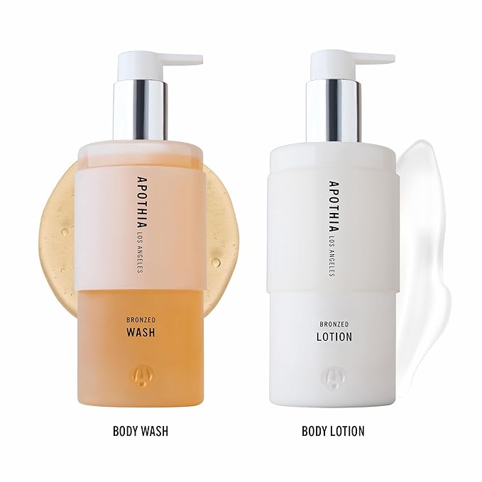 APOTHIA Hand &amp Body Wash | BRONZED | Orange Blossom Jasmine Bergamot &amp Musk | Hydrating Moisturizing Cleanser | Clean Non-Toxic Formula | 10 oz