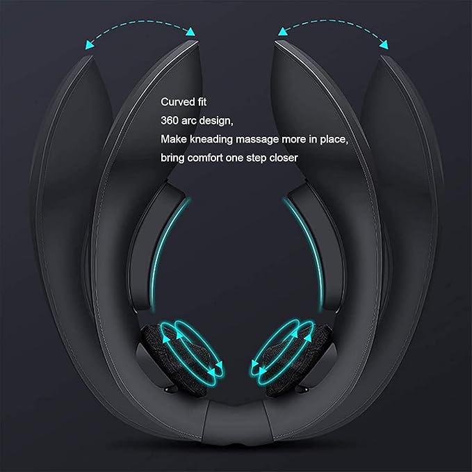 Massagers for Neck and Back with Heat - Deep Tissue 3D Kneading Pillow Electric Shiatsu and Shoulder Massage