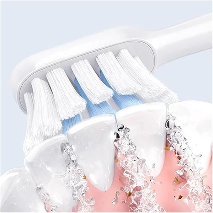 Compatible with Xiaomi Mijia T301 T302 Smart Electric Toothbrush Heads(6 pcs Blue)