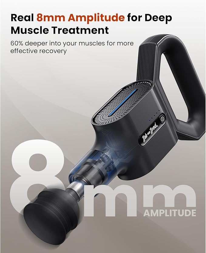 BOB AND BRAD Q2 Mini Massage and sWAVE Massage Gun with Belt