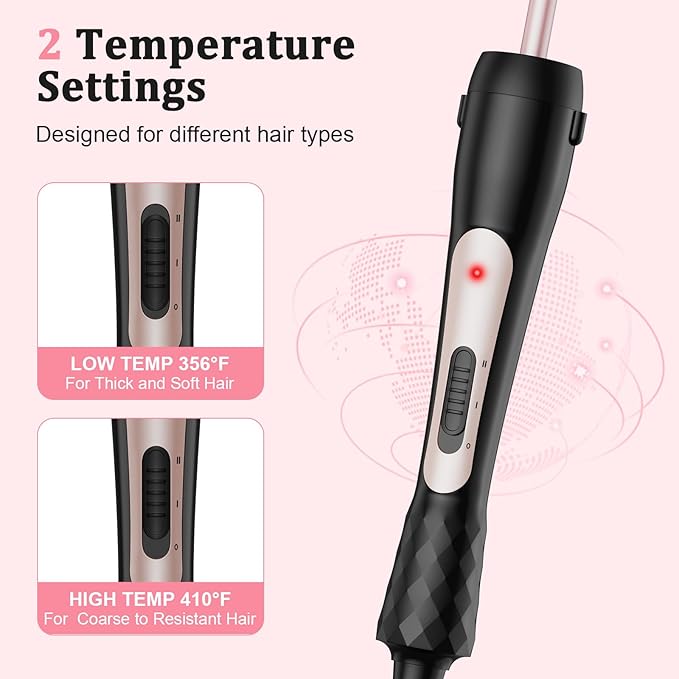 1/2 Inch Curling Iron and 3/8 Inch Small Curling Iron