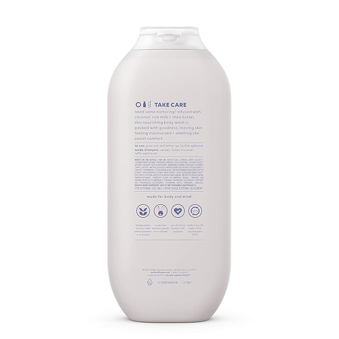 Method Body WashSimply NourishParaben and Phthalate Free18 oz(Pack of 6)