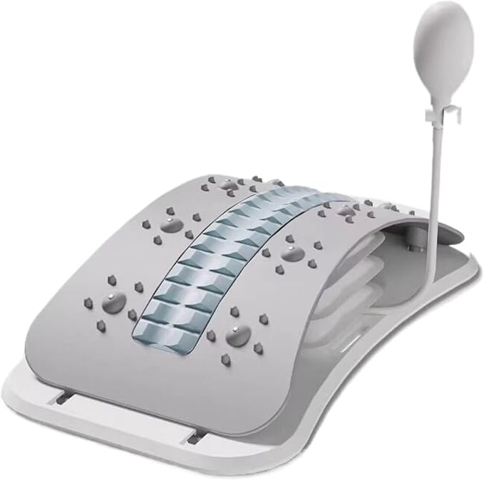 顶腰板自动腰椎器脊椎间盘突出锻炼器 Neck and Back Massager 腰部拉伸托举 HomeOffice Body Electric Massagers