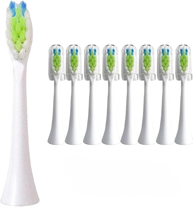 Toothbrush Heads Compatible for Philips(3color-2A-8pcs)
