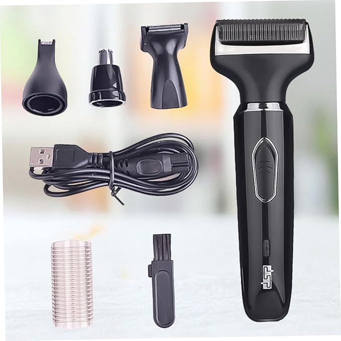 Multi-Function Electric Razor Set Nose Hair Clipper Hair Clipper Razor Electric Nose Trimmer Facial Brush