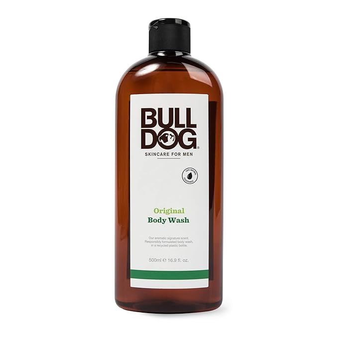 BULLDOG Mens Skincare and Grooming Body Wash Original 16.9 Fluid Ounce