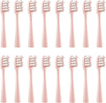 16pcs Toothbrush HeadsCompatible for Usmile Y1/Y1S/Y1pro/Y3/Y4/Y5/P1/P3/P4/P5/P10/U1/U2/U3/U4/U2S/U3S/F2/F1 Series(16pink Whitening)