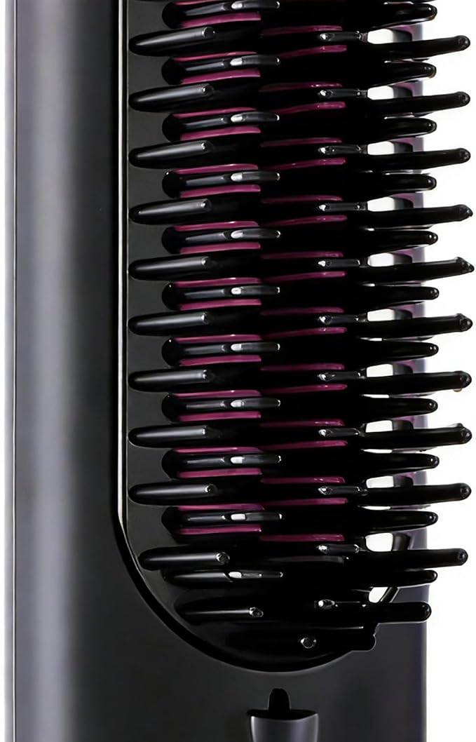 Hair Straightener - Ceramic Heated Cordless Hair Brush Styling Brush Three Level Temperature Control Hot Comb for Girls Women Wife Girlfriend Home Bathroom Travel Vacation Business