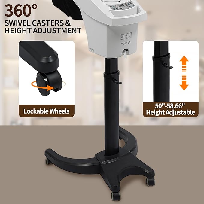 Professional Salon Hair Steamer Machine 700W Professional Deep Conditioning Hair Steamer Ozone Hair Care Spa Steamer Beauty Salon Equipment Oil Treatment Machine