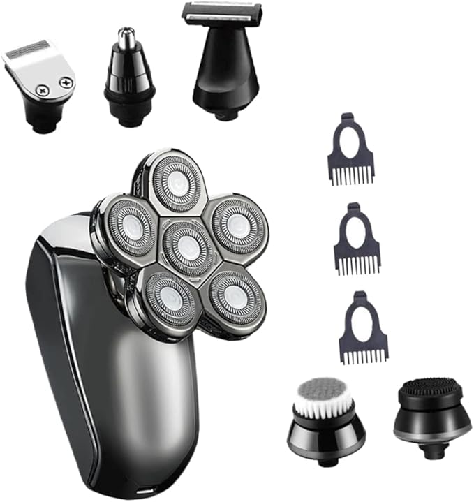 1set Rechargeable Electric Razor Head Design and Portable Shaver for Men Handheld Grooming Tool for Home Use Comfortable Shaving Experience