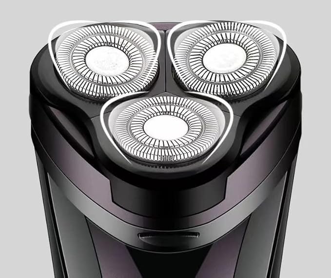 JYYBN Shaver Electric Shaver Floating Independent Blade Beard Trimmer USB Quick Charge Beard Shaver Men Waterproof Razor