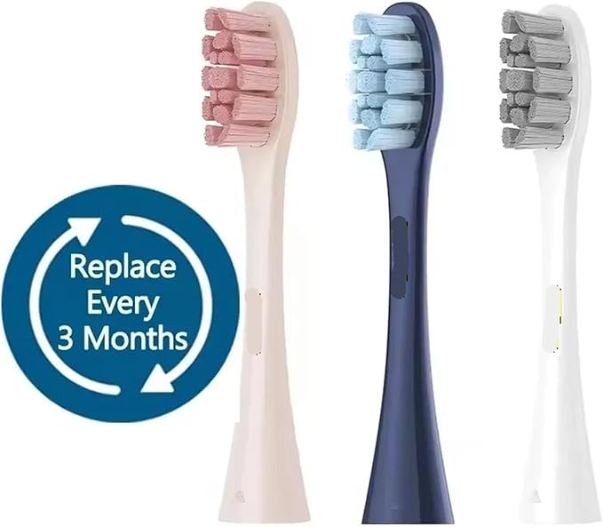 Compatible for Oclean Original Electric Toothbrush Brush Heads for X Pro Elite Flow Z1 X10 E1 Air 2 All Series Smart Accessories(Oclean P1C10 2PCS)