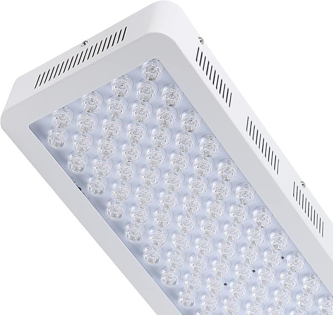 Bathrena 1000W LED 660nm Red Light Therapy Red Near Infrared Light Panel 850nm Red Near Infrared Light for Pain Relief Red Light Therapy Device Red Light Therapy Device for Body