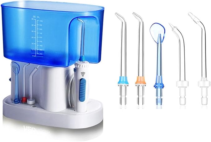 Water Flosser Professional for Teeth Gums Braces Dental Care - Multifunctional Jet Tips-Water Teeth Cleaner Picks for Home＆Travel