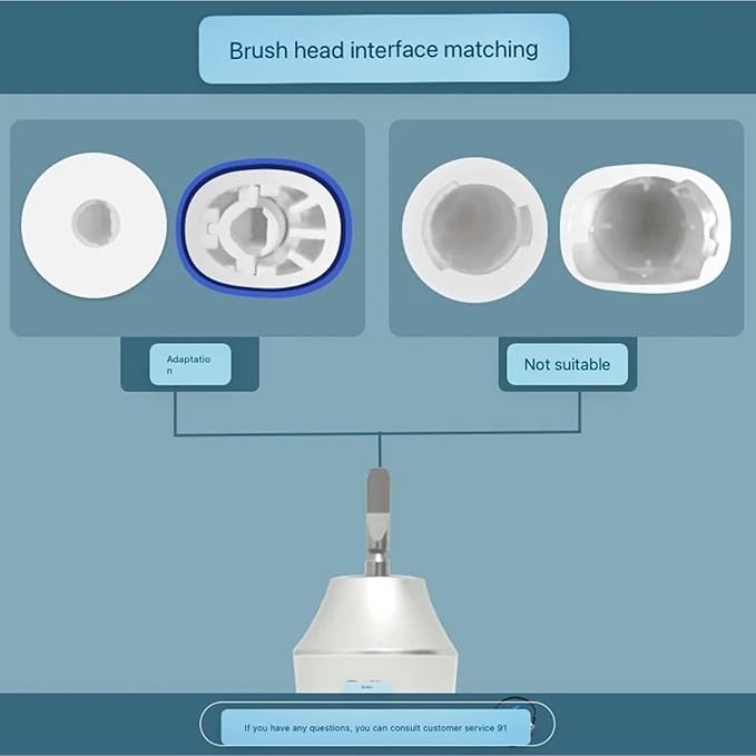 Replacement Toothbrush Heads Compatible for EW-DC01/DC12/PDL54/PDP51/EW1031/DE92/WEW0980/DL40/DL75/DL82 Electric(White)