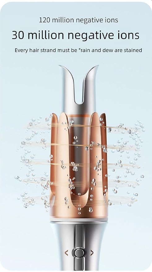 Fully Automatic Curling Iron 30 Second Rapid Heating 3-Speed Intelligent Temperature Control Suitable For Different Hair Types Thickened Anti Perm Teeth and 30 Minute Intelligent Power-off. (25MM)