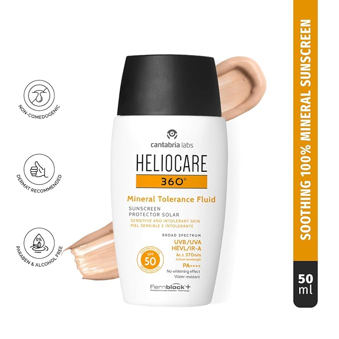 Heliocare 360 Mineral Tolerance Fluid SPF 50 | 50ml