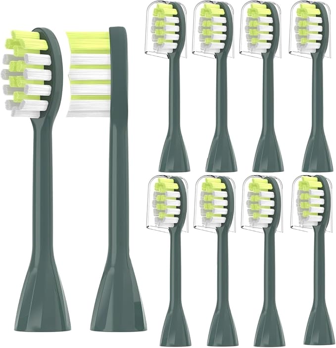 Replacement Toothbrush HeadsCompatibility for Ph One Care Head HY1100 HY1200 BH1022(8pcs Sage)