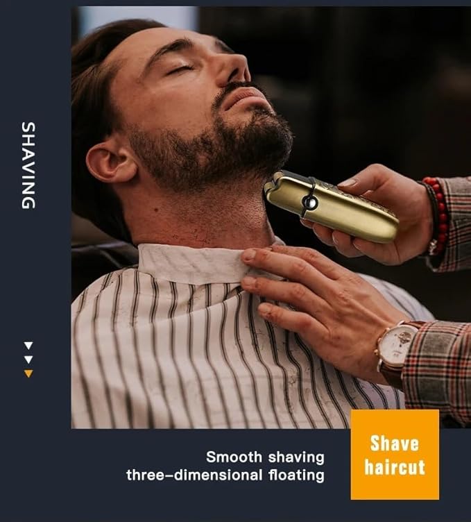 Electric Razors for Men All Metal Digital Display Men's Electric Shaver Full Body Washing Household Electric Razor Hair Salon Bald Hair Clipper