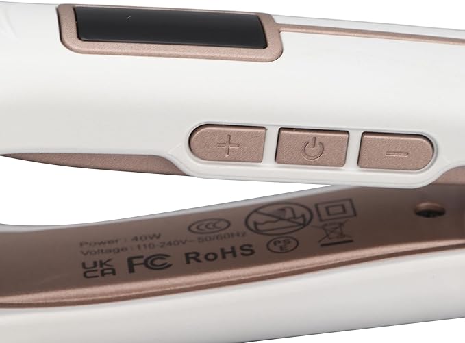 Professional Hair Straightener Fast Heating Flat Iron for Hair Iron Easy Versatile Design Lightweight Suitable for Travel Abroad Infrared Straightener to Remove Frizz