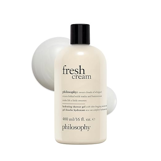 philosophy fresh cream shower gel - with notes of vanilla heliotrope &amp tonka bean