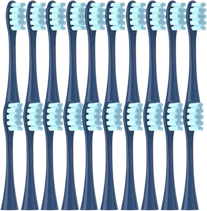 20/50/100PCS Blue Replacement Brush Head for X/X PRO/ Z1/ F1/ One/Air 2 /SE Soft Dupont Bristle Sonic Nozzles(50Blue)