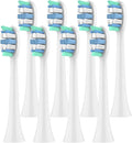 8pcs Replacement Toothbrush Heads Compatible with Philips Sonicare Replacement Electric Brush Head 4100 6500 6100 7500 5300 1100