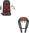 COMFIER Cordless Neck Massager &amp Massage Seat Cushion