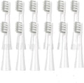 Toothbrush Brush Head Compatible for EX3 SO White Electric PINJING Soft Bristles Deep Cleaning Nozzles(12PCS)