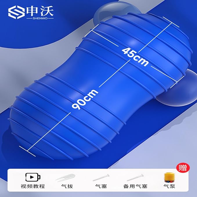 Yoga Fitness Workouts Massage 瑜伽球感统锻炼花生球早教大龙球大号颗粒加厚平衡球 HomeOffice Body Electric Massagers